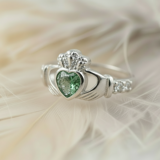 claddagh irish memorial ashes ring