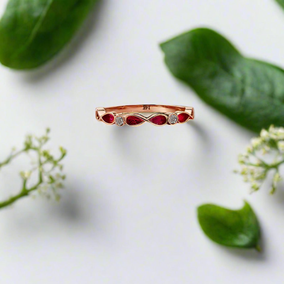 infinity ashes ring with diamond