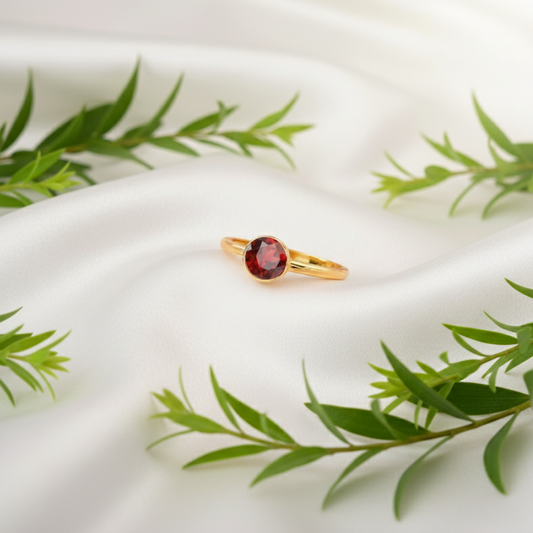 14ct gold ashes memorial ring solitaire stone