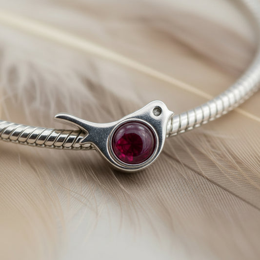 robin ashes pandora charm